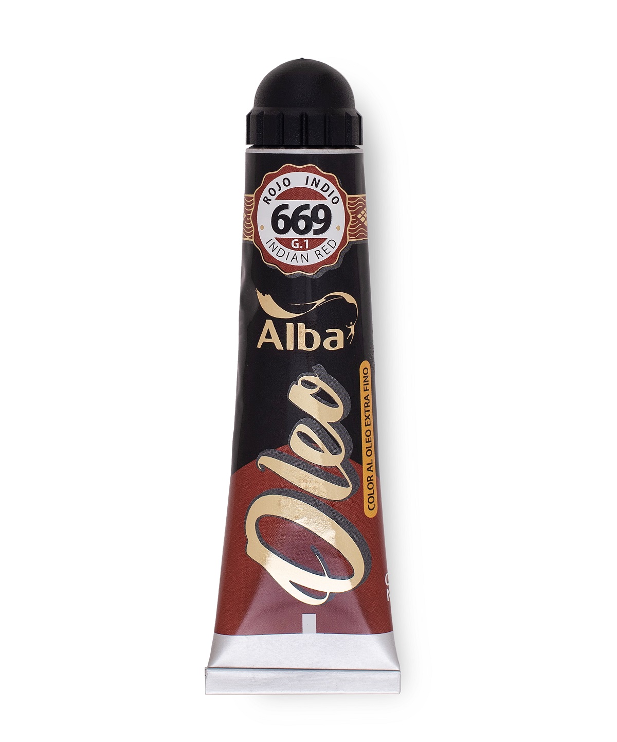 Oleo profesional alba 60 ml g1 669 rojo indio - 60 ML - Alba Artística